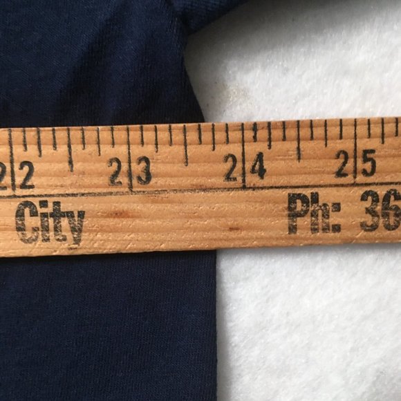 United States DEPT of Air Force USAF Veteran T-Shirt 2XL Proudly Served Blue - Picture 4 of 8